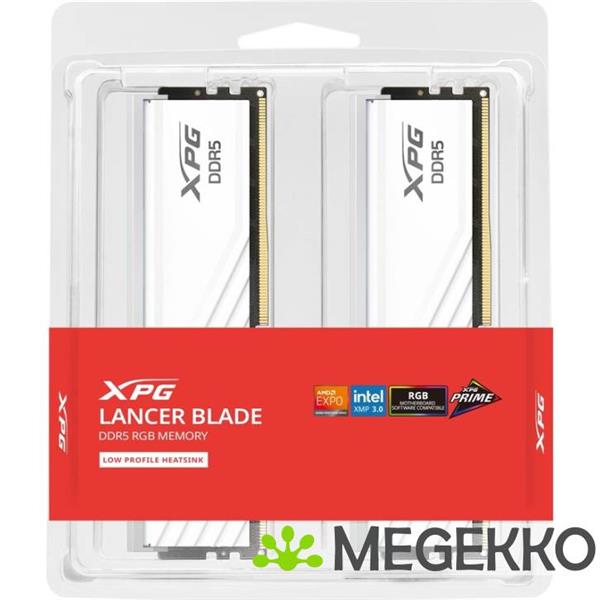 Grote foto xpg ddr5 lancer blade blade rgb 2x16gb 6000 cl30 computers en software overige computers en software