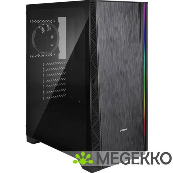 Grote foto zalman z3 neo midi tower schwarz geh use usb 2.0 midi tower zwart computers en software behuizingen en kasten