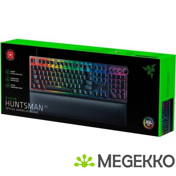 Grote foto razer huntsman v2 linear optical computers en software toetsenborden