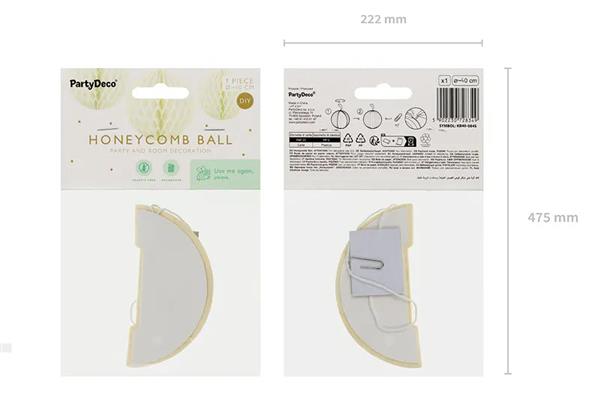 Grote foto honeycomb ball straw 40cm verzamelen overige verzamelingen