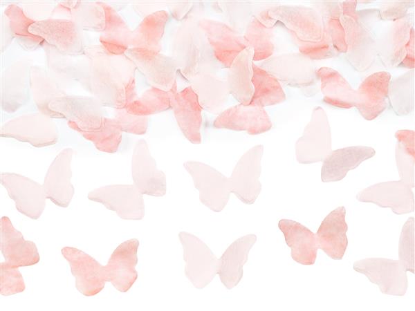 Grote foto confetti cannon pink butterflies 20cm verzamelen overige verzamelingen