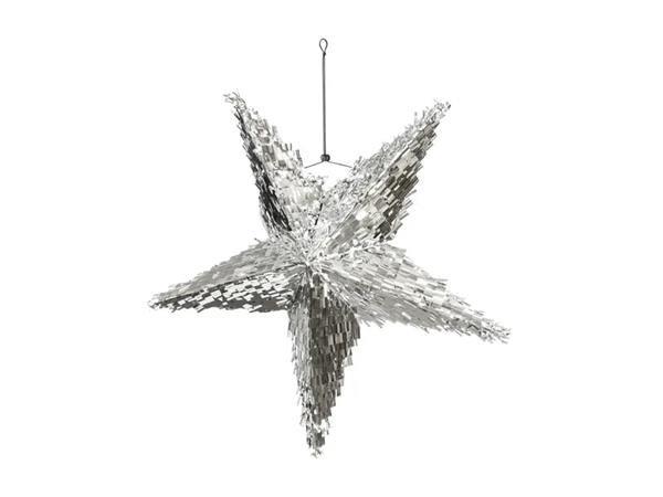 Grote foto foldable pinata star 68x68x30cm silver verzamelen overige verzamelingen
