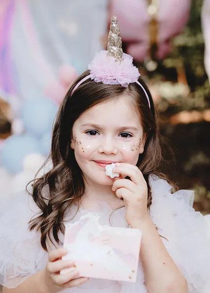 Grote foto unicorn headband with frill 11 x 25 cm mix verzamelen overige verzamelingen