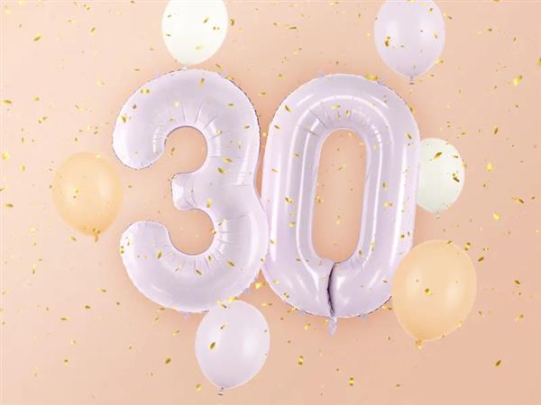 Grote foto foil balloon number 3 72cm purple verzamelen overige verzamelingen