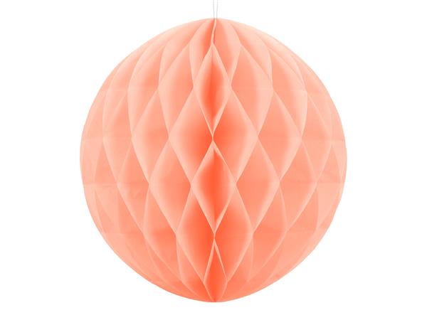 Grote foto honeycomb ball light peach 40cm verzamelen overige verzamelingen