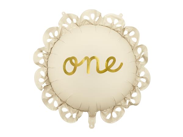 Grote foto foil balloon lozenge with ruffle one 51.5x51.5 cm mix verzamelen overige verzamelingen