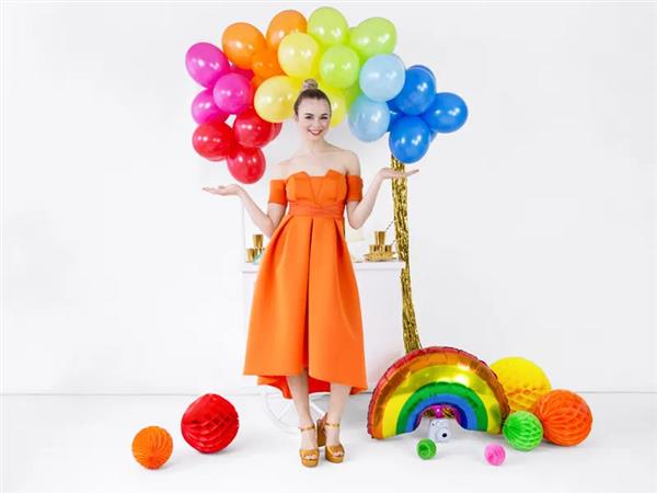 Grote foto honeycomb ball orange 20cm verzamelen overige verzamelingen