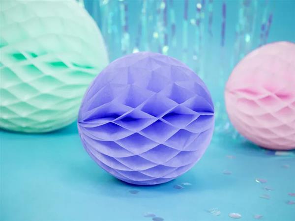 Grote foto honeycomb ball lilac 20cm verzamelen overige verzamelingen