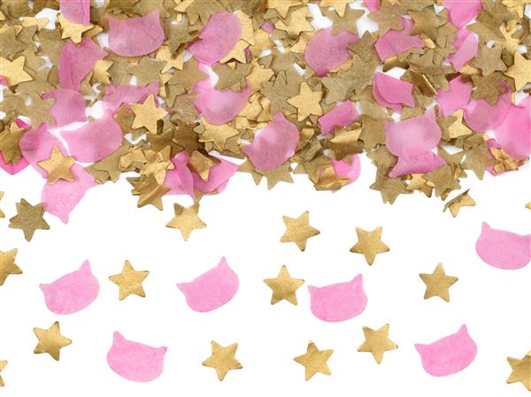 Grote foto confetti cannon stars and cat shaped confetti 20cm verzamelen overige verzamelingen