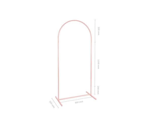 Grote foto backdrop stand midi arch dusty pink 80x180 cm verzamelen overige verzamelingen