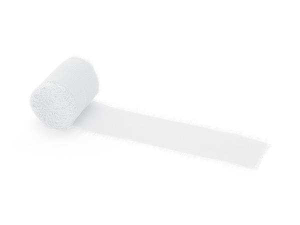 Grote foto chiffon lint wit 40mm 5m verzamelen overige verzamelingen