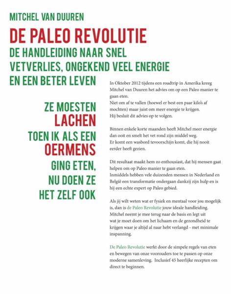 Grote foto de paleorevolutie boeken kookboeken