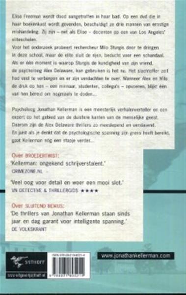 Grote foto de priv lerares alex delaware 25 boeken thrillers