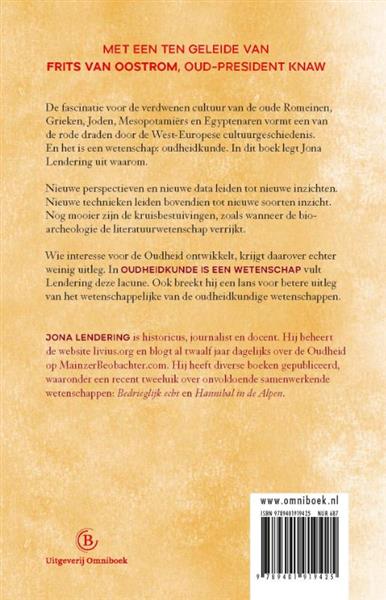 Grote foto oudheidkunde is een wetenschap en dat mag je ook best eens uitleggen boeken overige boeken