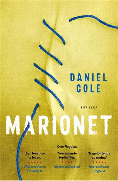Grote foto marionet ragdoll 2 boeken thrillers