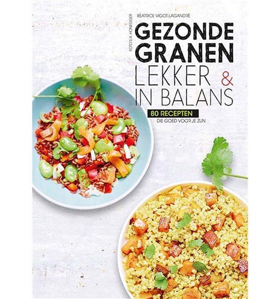 Grote foto gezonde granen boeken kookboeken
