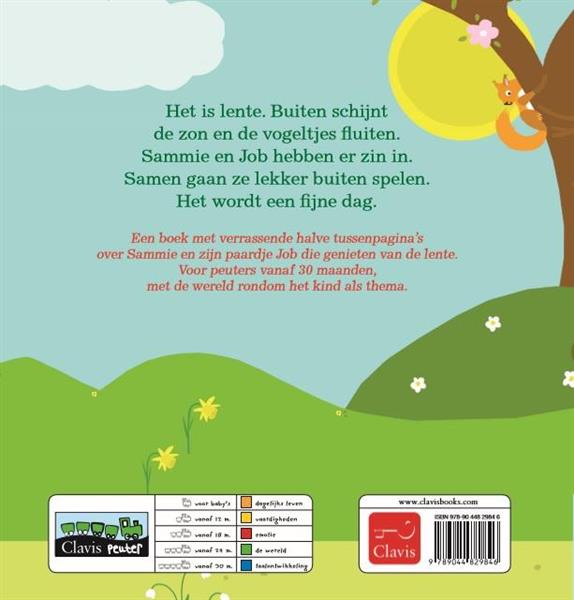 Grote foto sammie in de lente sammie boeken jeugd 13 jaar en ouder