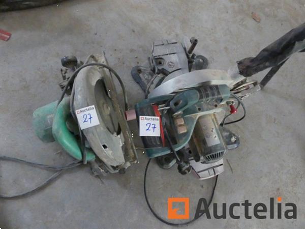 Grote foto verstekzaag cirkelzaag doe het zelf en verbouw gereedschappen en machines