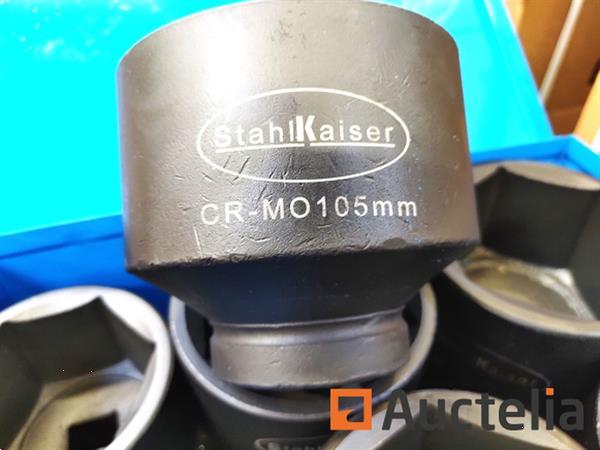 Grote foto 6 dlg zware krachtdoppenset 1 80 105mm doe het zelf en verbouw gereedschappen en machines