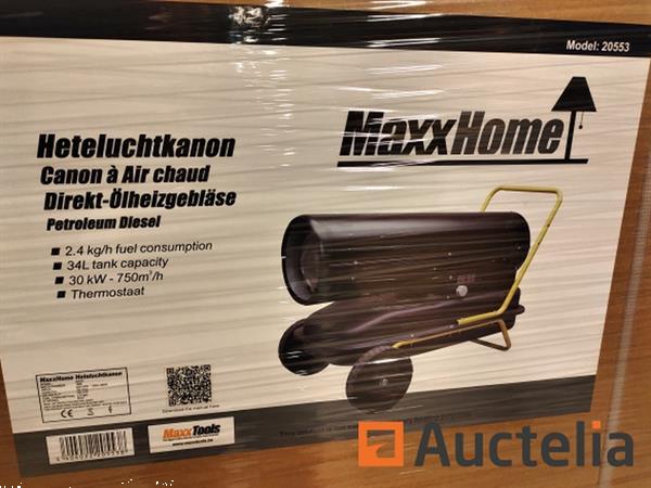 Grote foto heteluchtkanon doe het zelf en verbouw gereedschappen en machines