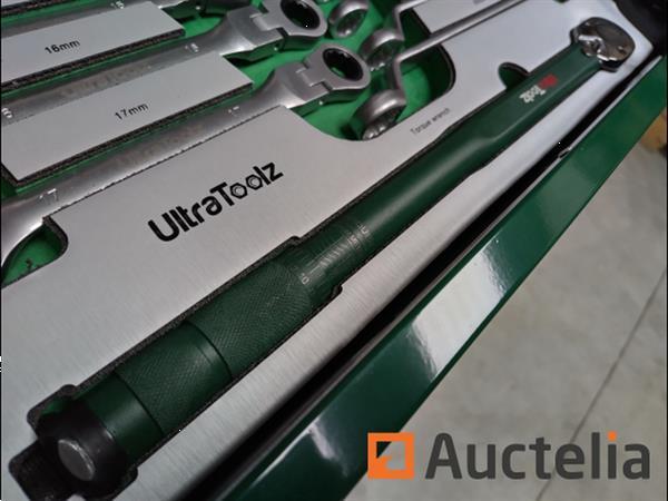 Grote foto gereedschapswagen ultra toolz green 7 7 1 doe het zelf en verbouw gereedschappen en machines