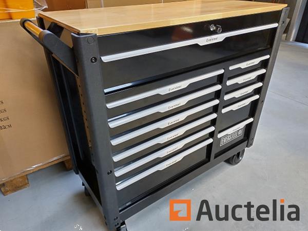 Grote foto eversteel gereedschapswagen jumbo special edition doe het zelf en verbouw gereedschappen en machines