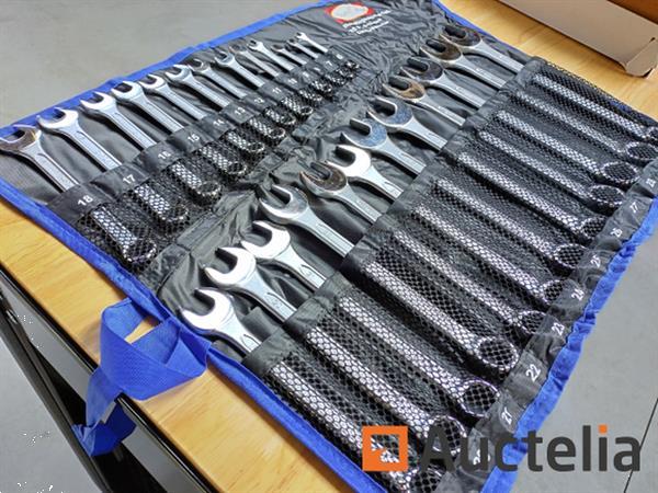Grote foto stahlkaiser ring steeksleutelset 25 delig doe het zelf en verbouw gereedschappen en machines