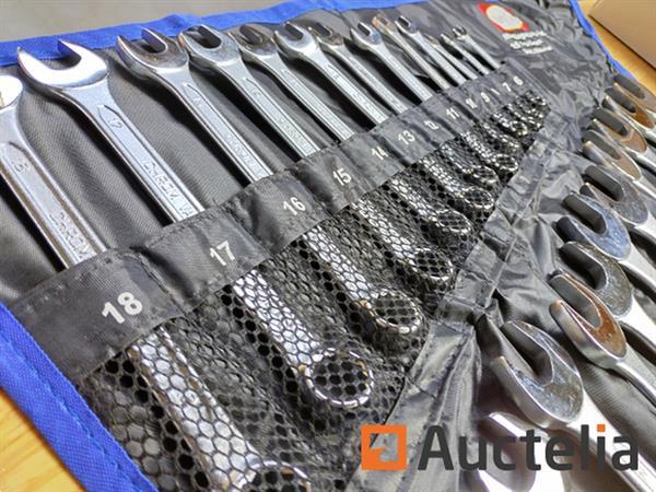 Grote foto stahlkaiser ring steeksleutelset 25 delig doe het zelf en verbouw gereedschappen en machines