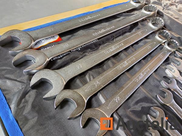 Grote foto 17 dlg steek ringsleutelset doe het zelf en verbouw gereedschappen en machines