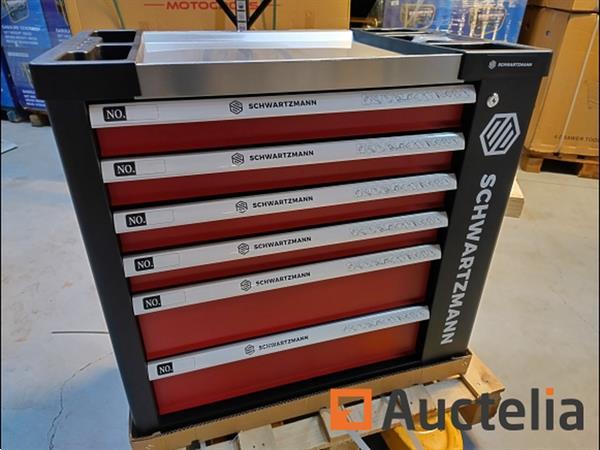 Grote foto greeedschapswagen schwartzmann 6 4 doe het zelf en verbouw gereedschappen en machines