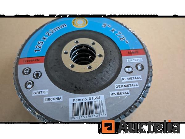 Grote foto 10 x slijpschijf lammellenschijf 125x22mm gr80 doe het zelf en verbouw gereedschappen en machines