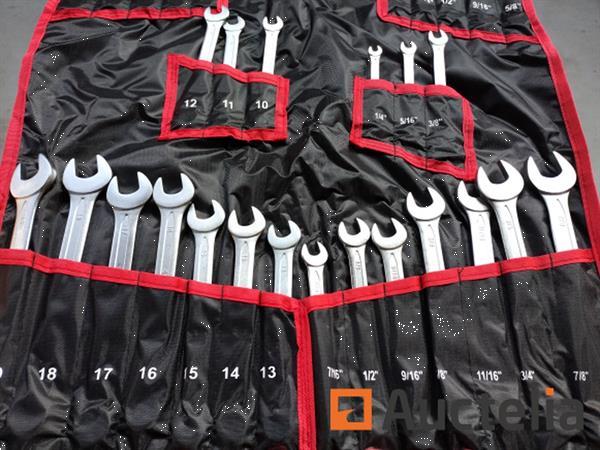 Grote foto sleutelset metrisch inch 50 delig doe het zelf en verbouw gereedschappen en machines