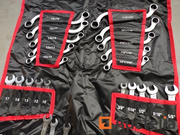 Grote foto sleutelset metrisch inch 50 delig doe het zelf en verbouw gereedschappen en machines