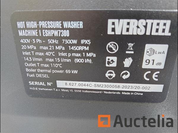 Grote foto warm water hogedrukreiniger doe het zelf en verbouw gereedschappen en machines