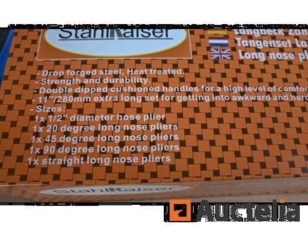 Grote foto tangenset langbek doe het zelf en verbouw gereedschappen en machines
