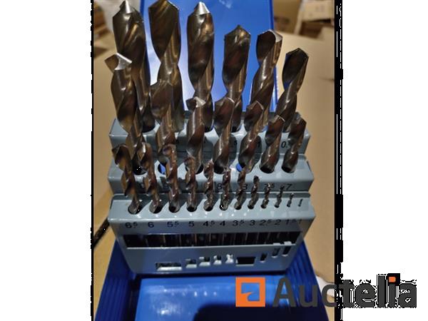 Grote foto 25 dlg hss borenset metaal doe het zelf en verbouw gereedschappen en machines