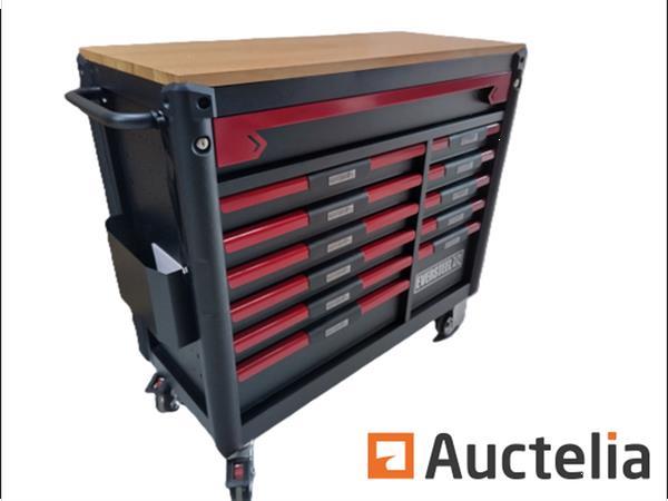 Grote foto gereedschapswagen gevuld eversteel heavy duty 12 11 doe het zelf en verbouw gereedschappen en machines