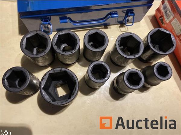 Grote foto 10 delige krachtdoppenset 1 22 50mm doe het zelf en verbouw gereedschappen en machines