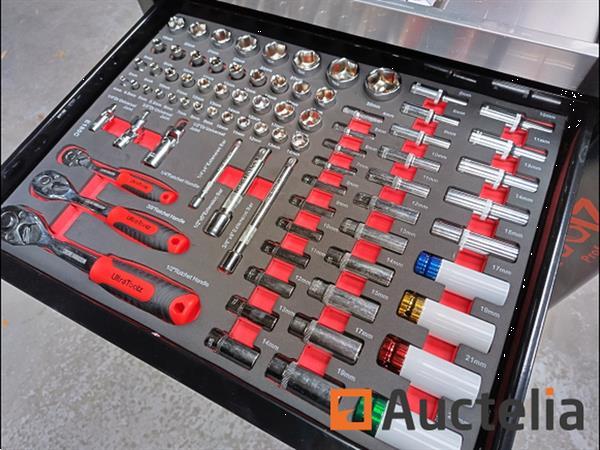Grote foto gereedschapswagen ultra toolz 7 laden doe het zelf en verbouw gereedschappen en machines