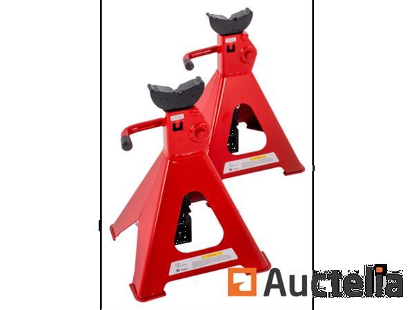 Grote foto assteunen set 6 ton doe het zelf en verbouw gereedschappen en machines