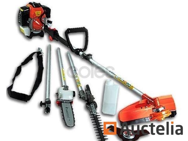 Grote foto multitool 8 in 1 benzine motor agrarisch algemeen