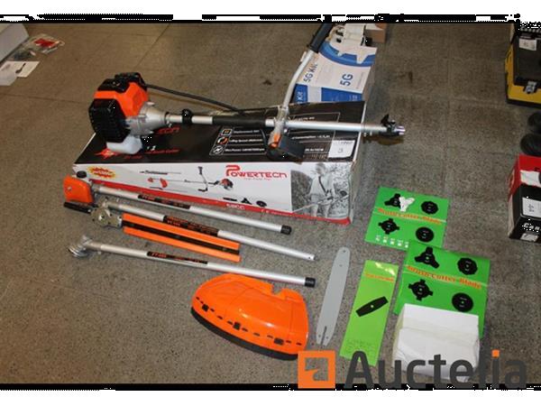 Grote foto multitool 8 in 1 benzine motor agrarisch algemeen