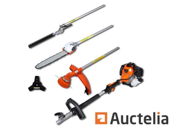 Grote foto multitool 8 in 1 benzine motor agrarisch algemeen