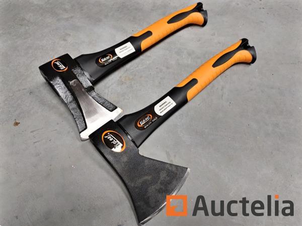 Grote foto big leaf 2x bijlenset agrarisch algemeen