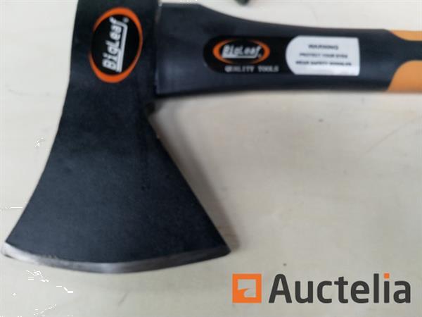Grote foto big leaf 2x bijlenset agrarisch algemeen
