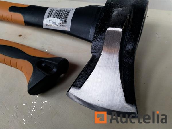 Grote foto big leaf 2x bijlenset agrarisch algemeen