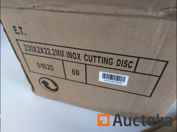 Grote foto 60x slijpschijf 230mm x 2mm doe het zelf en verbouw gereedschappen en machines