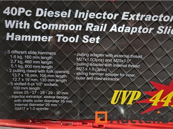 Grote foto diesel verstuiver slagtrekker inclusief adapters doe het zelf en verbouw gereedschappen en machines