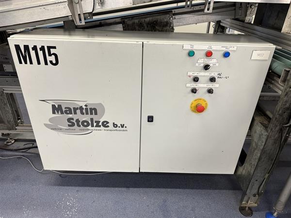 Grote foto martin stolze combi conveyor productie en inpaklijn met 11 marco werktafels met weegschaal agrarisch tuinbouw