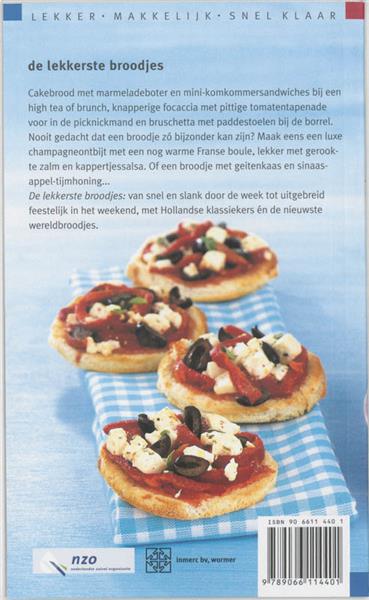 Grote foto de lekkerste broodjes boeken kookboeken